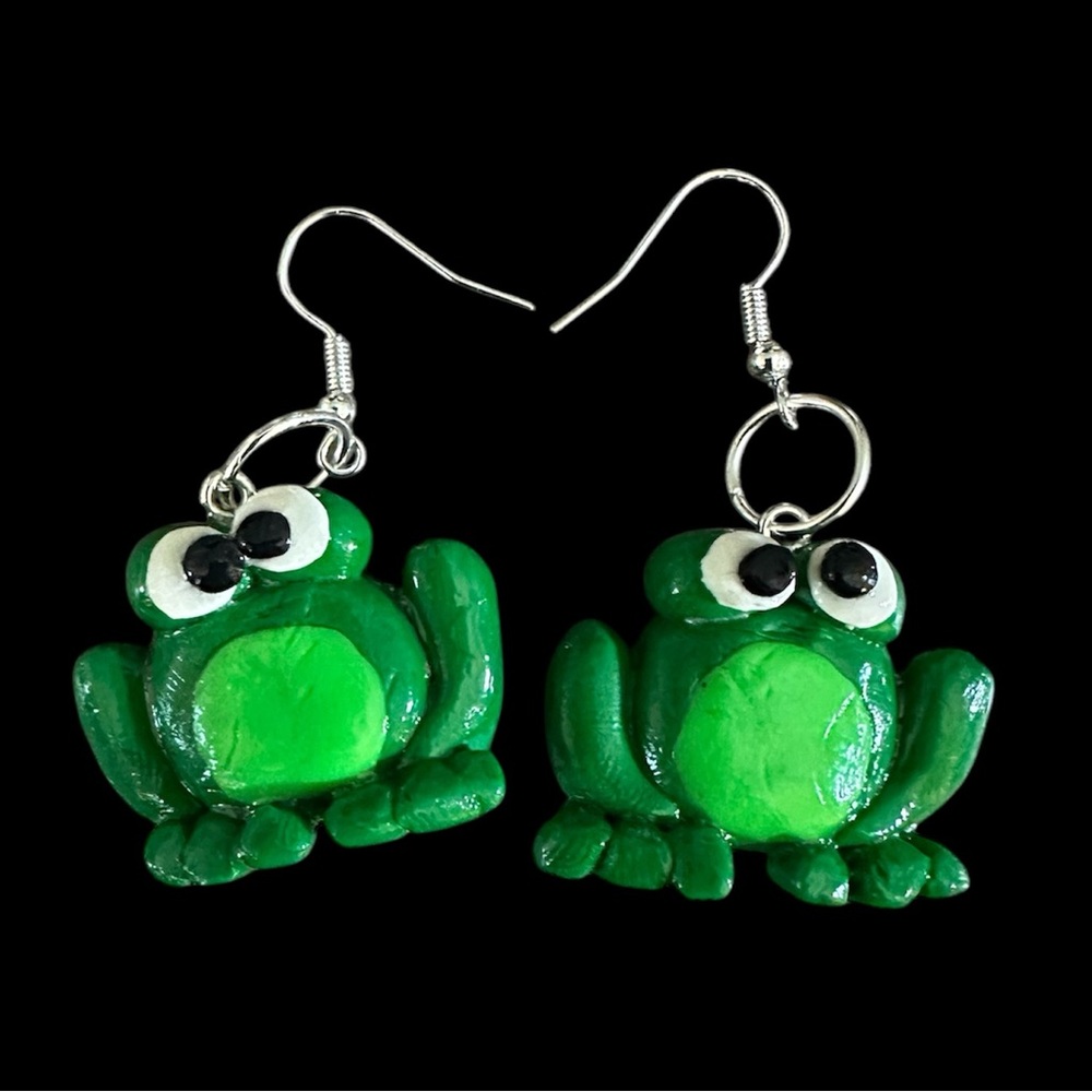 Frog Earrings